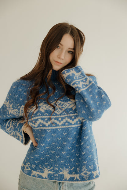 Let It Snow Nordic Sweater